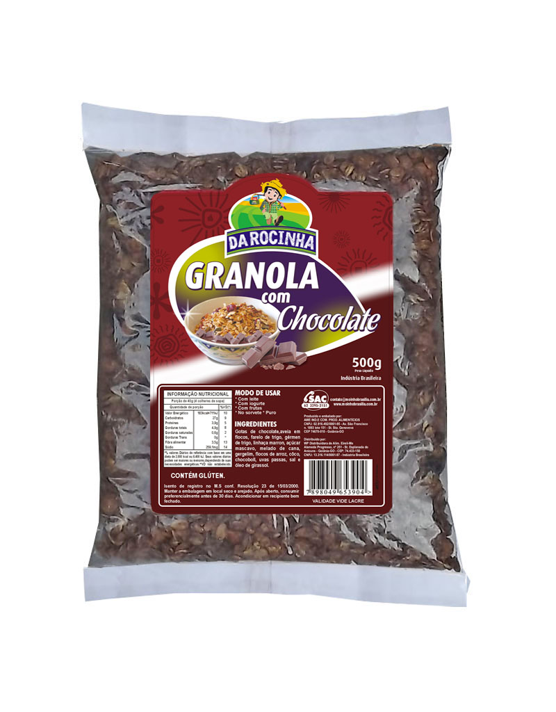 granola chocolate